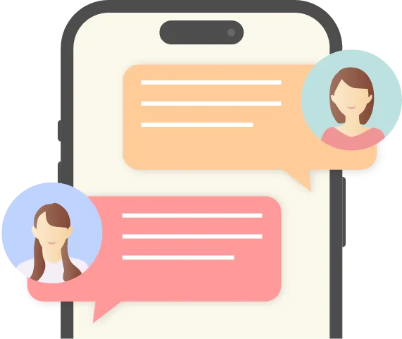 Chatworkの1対1チャット機能