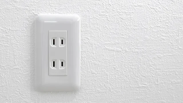 壁面コンセントの設置イメージ